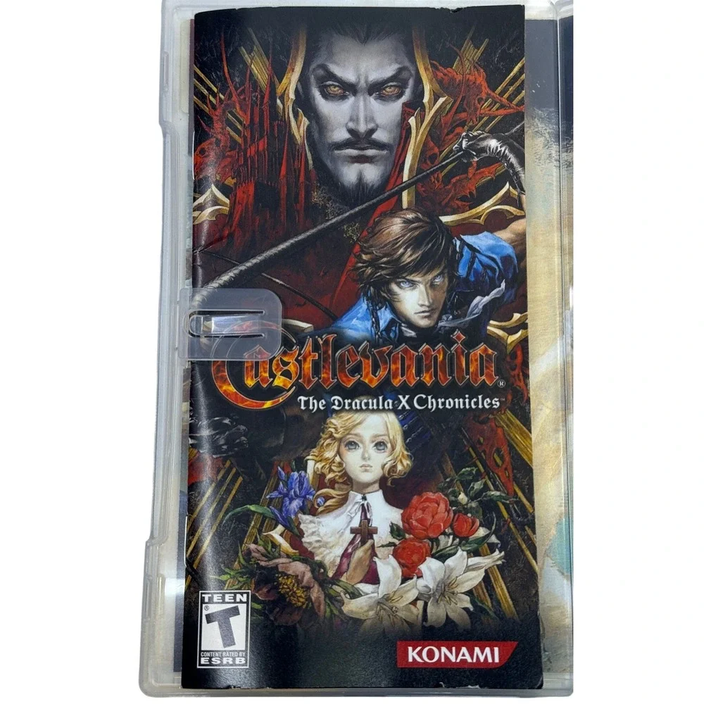 Castlevania The Dracula X Chronicles Sony PSP Konami Greatest Hits Black Label